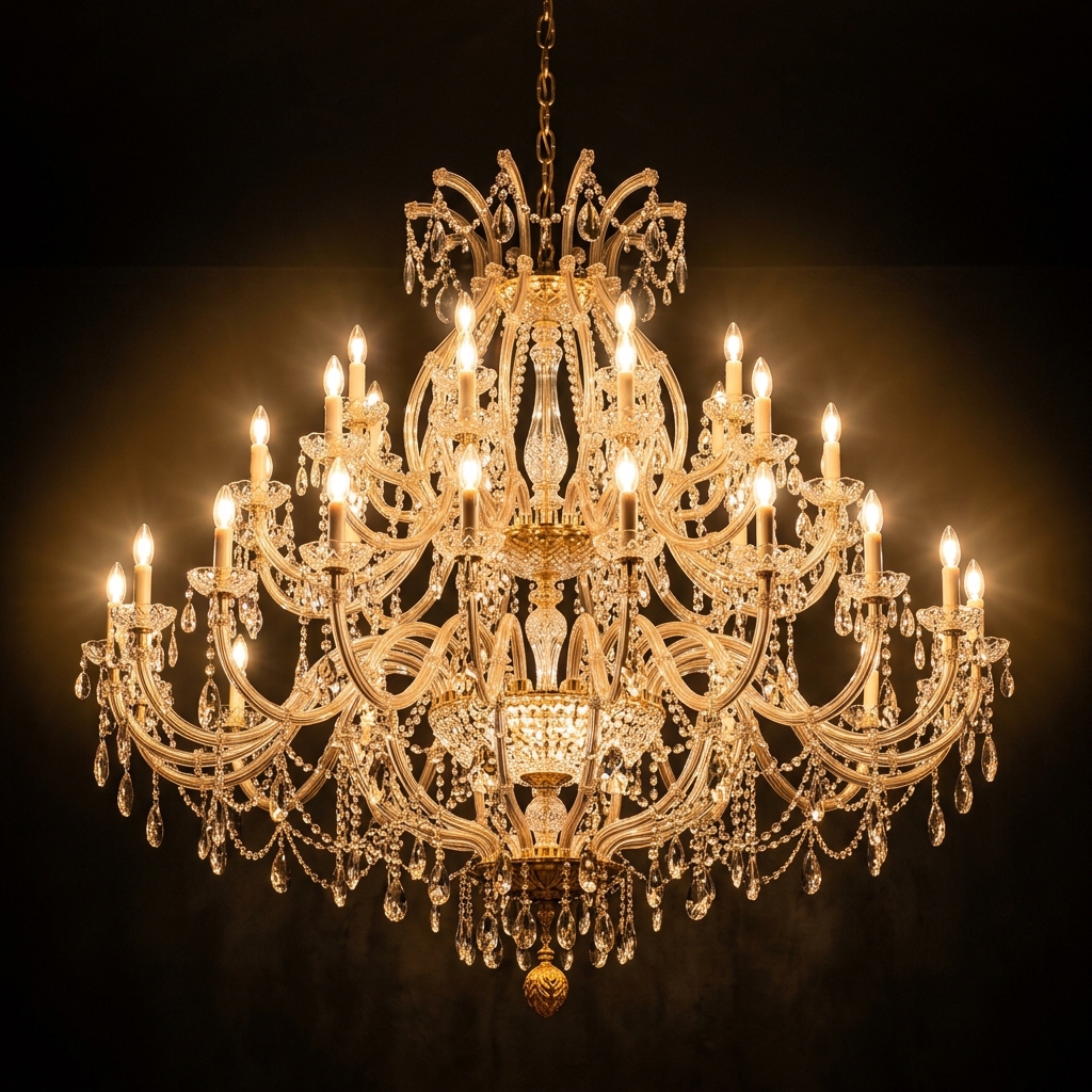 Monumental Luxury Austrian Crystal Chandelier